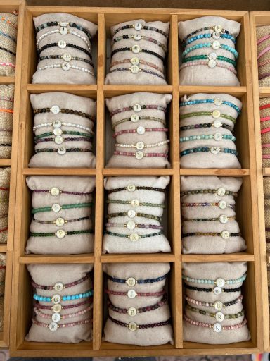Pulseras con inicial Pulseras
